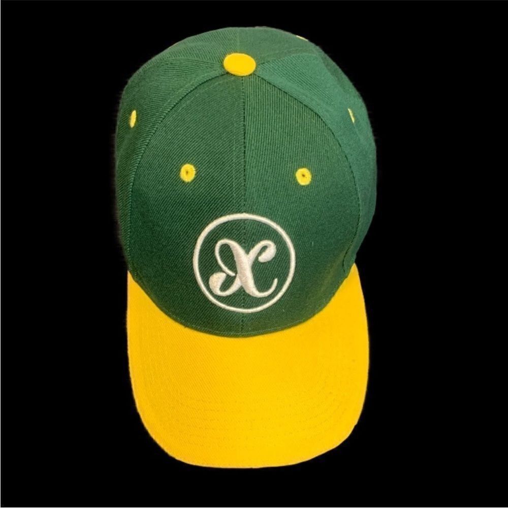 NWT LUKX.co Green/yellow Hat